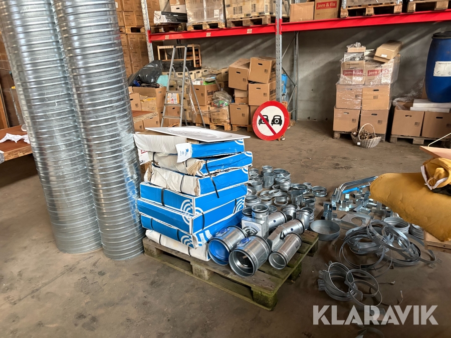 Ventilationsdele / Lindab komponenter