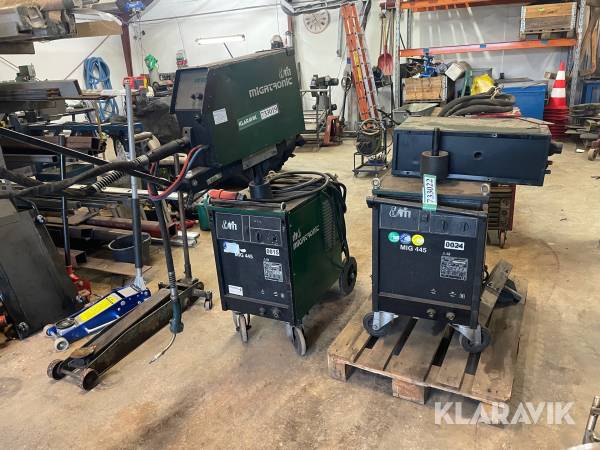Svejsemaskine Migatronic Mig 445 2 styk