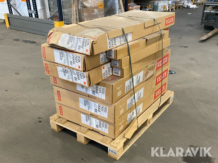 Tagvinduer Velux 3 sæt