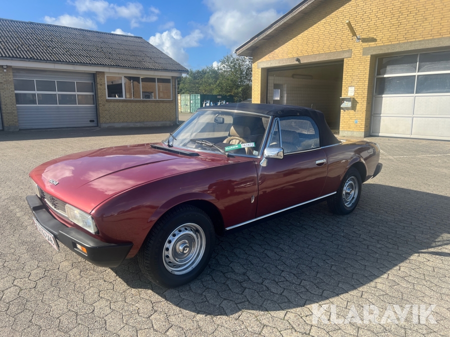 Veteranbil Peugeot 504 2,0 pininifarina 103HK cabriolet