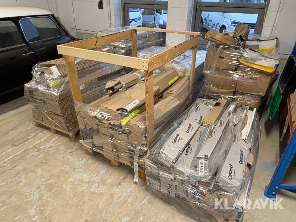 Skinner og ophæng Ecophon - 9 paller