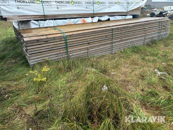 Klinkbeklædning Pro Træ Imprægneret gran 1387 løbemeter