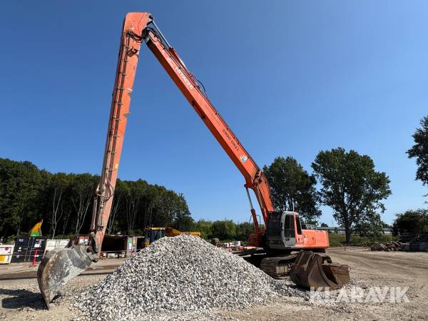 Langarmet Gravemaskine Hitachi ZX350 - 25 meter arm
