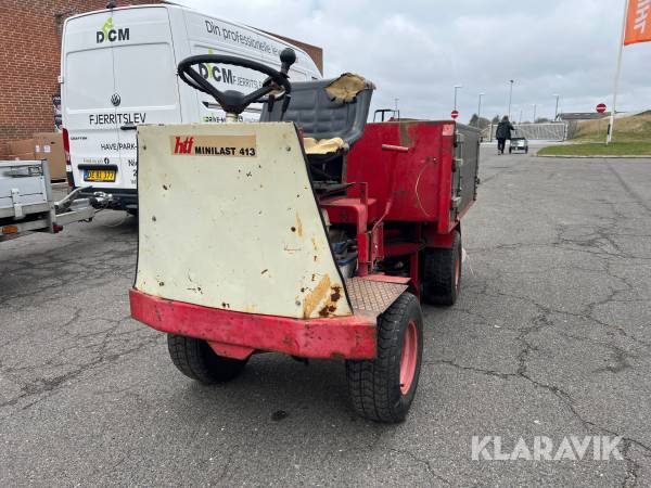 Arbejdskøretøj med tiplad Minilast 413