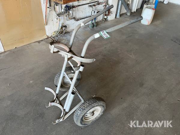 Flaskevogn til 2 flasker
