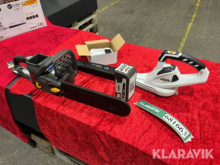 Motor sav og løvblæser Stiga SC48AE-BL548LI