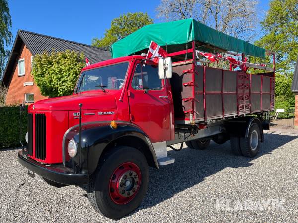 Veteranlastbil Scania L 50 Super studenterbil