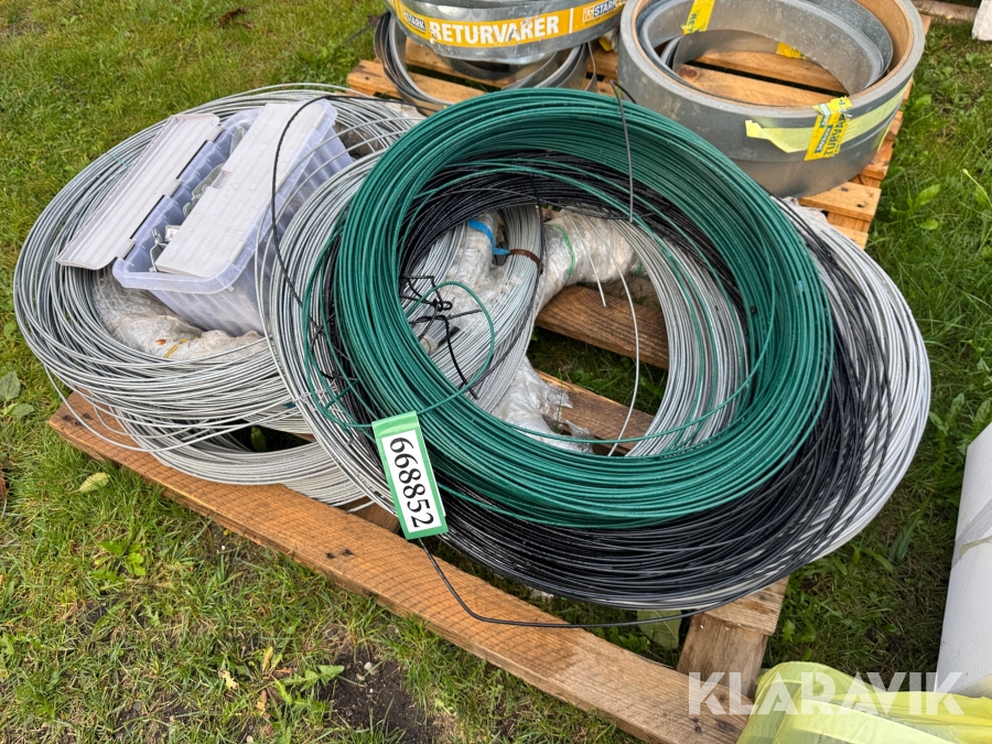 Ståltråde med strammere