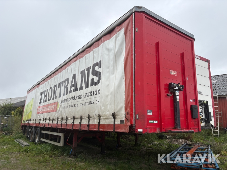 Gardintrailer Kel-Berg SKBS35B2 3-akslet