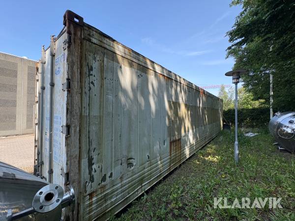 Isoleret container High cube 40 fods