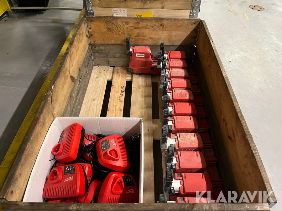 Ladere og sugere Milwaukee