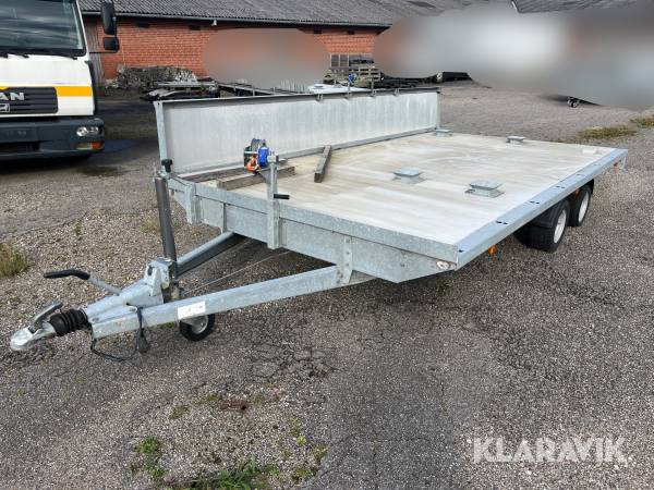Maskintrailer Lavmands L2500 - 2700kg - 1 styk