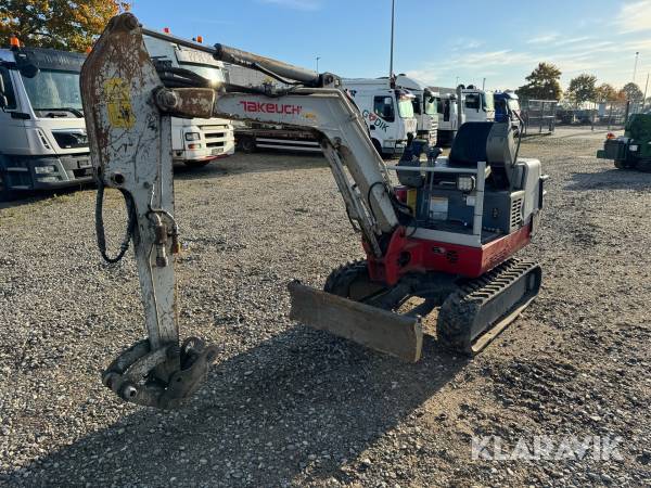 Gravemaskine Takeuchi TB016H Company Excavator