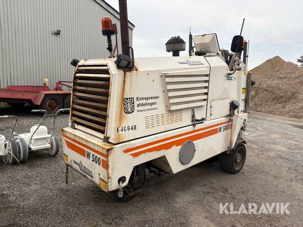 Asfaltmaskiner Wirtgen W500