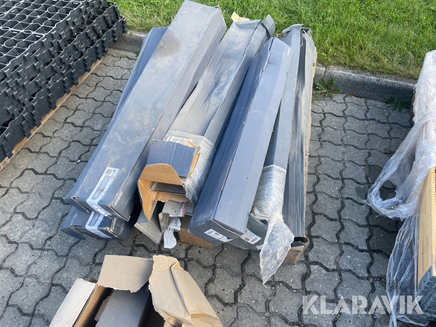 Afløbsarmatur Unidrain 1000mm 7 styk