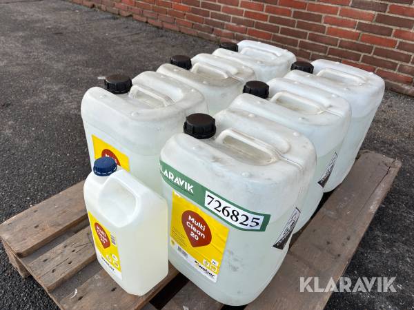 Multiclean Weber 20 - 6 dunke á 20L og 1 dunk á 5L