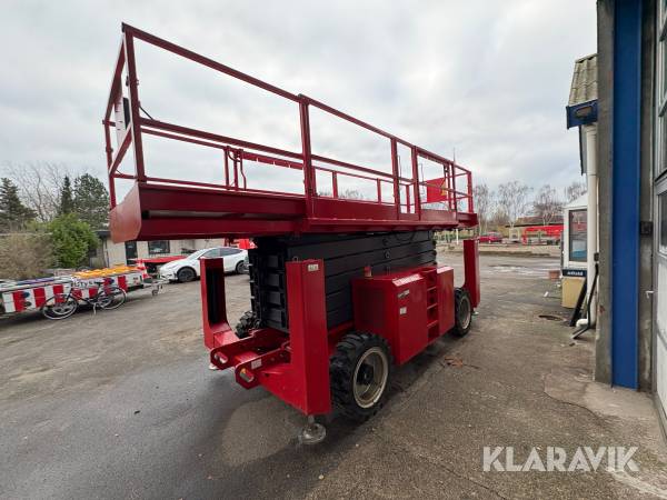 18 meter saxlift Mantall Xdw180rt diesel motor.