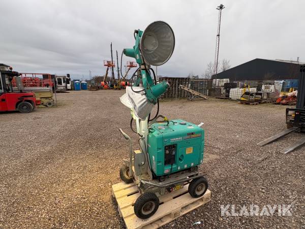 Generator Yanmar YDG 300 NS med lystårn