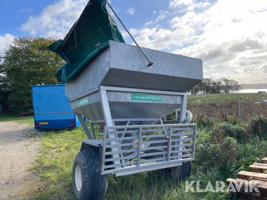 Mobil foderblander Peter Allen The Rota-Field Dispenser, Hol