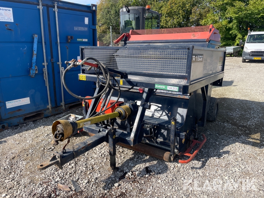 Vertikalskærer Trilo TR1502 med opsamler