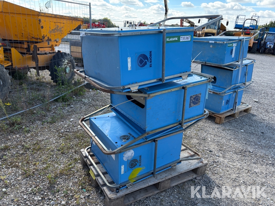 Byggestrømstavler El Björn BC 750 DK1 - 3 styk