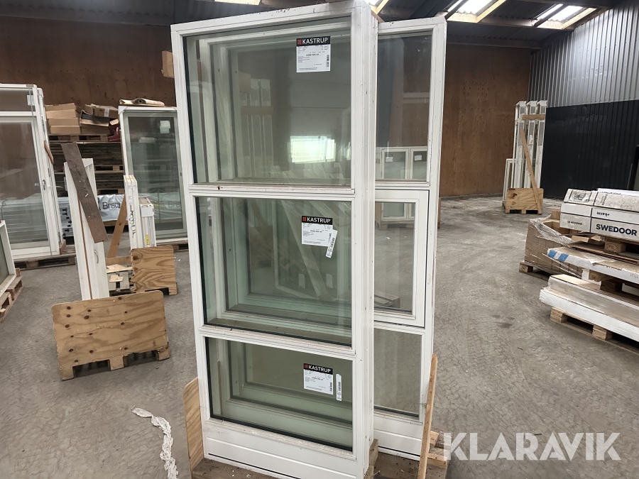 Vinduer Kastrup - 3 styk