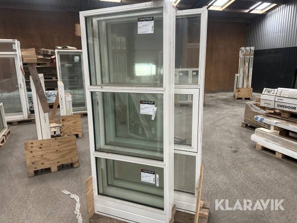 Vinduer Kastrup - 3 styk
