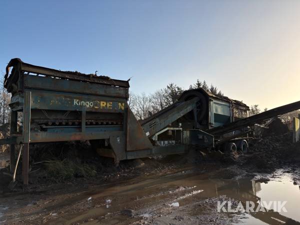 Sorteringsanlæg Power Screen Trommel 720