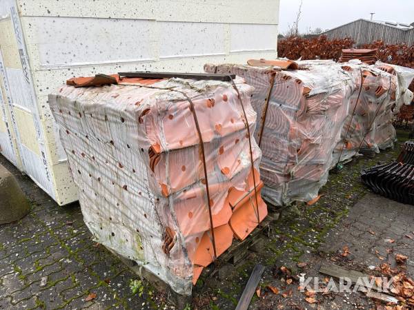 Tagsten cirka 1.000 styk