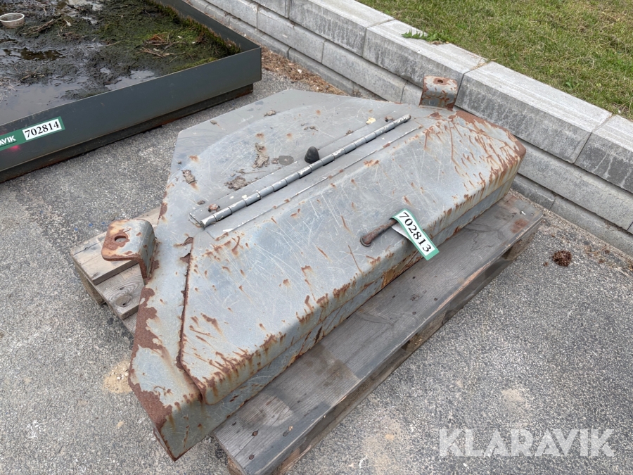 Værktøjskasse til gravemaskine