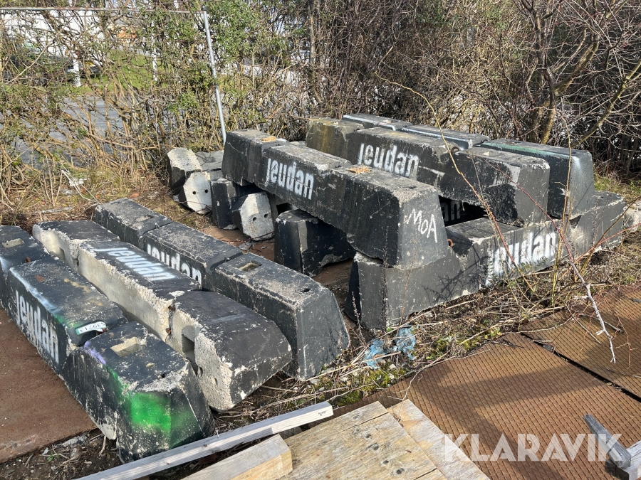 Afskærmninger Beton 13 styk