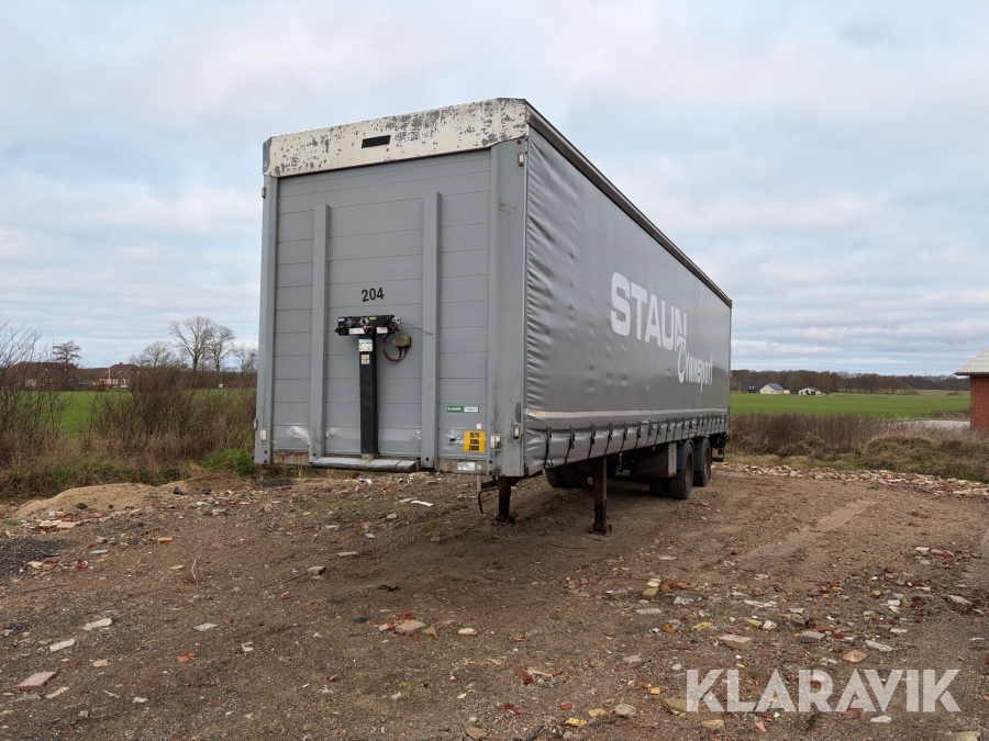 City trailer Kel-Berg 32 pallers