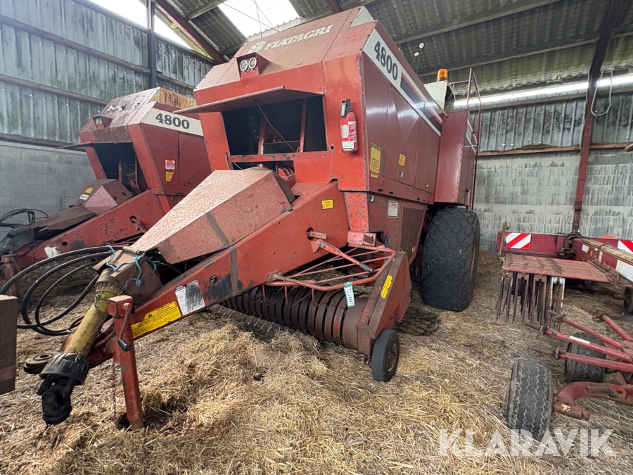 Halmballepresser Heston 4800