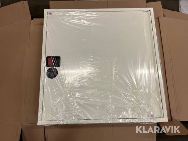 Brandskab Gras 80x80x12 cm med rammer