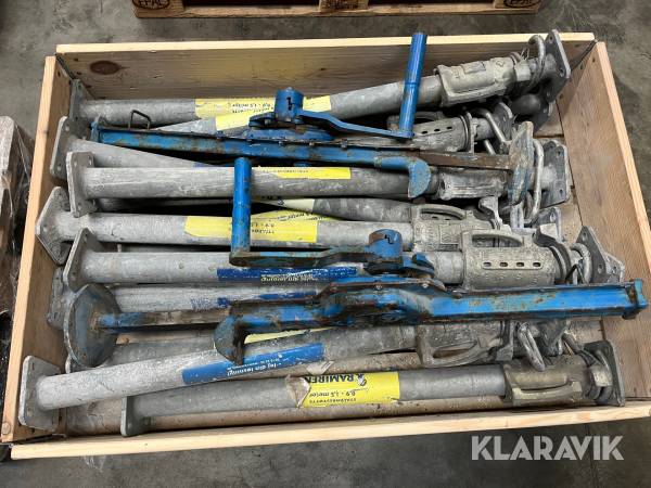 Assorterede soldater / stålrørsstøtter