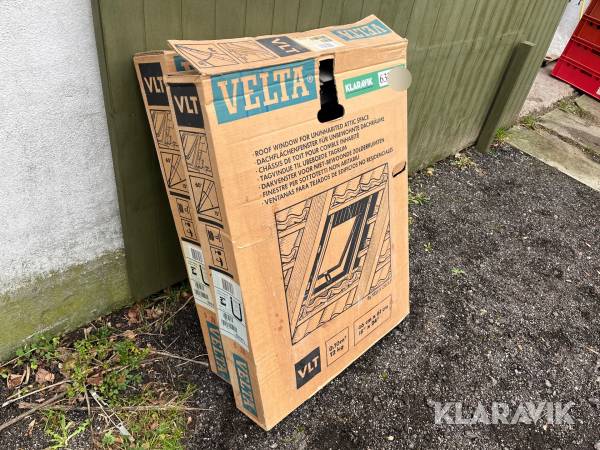 Tagvinduer Velux Velta - 2 styk