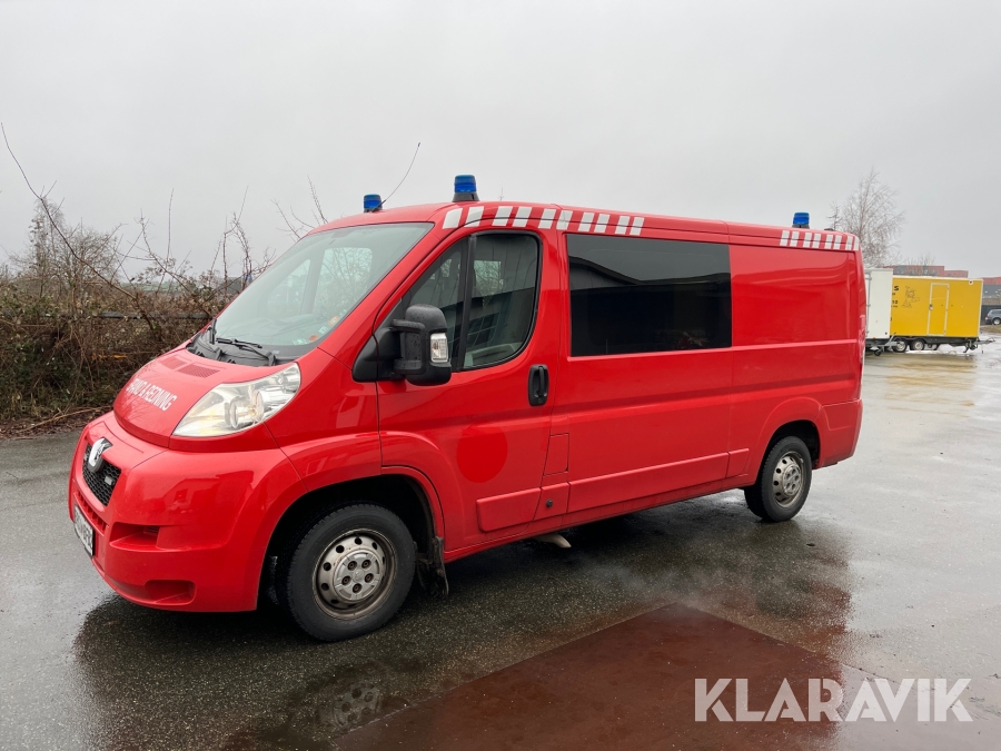 Brandbil Peugeot Boxer