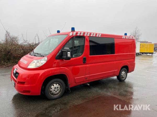 Brandbil Peugeot Boxer