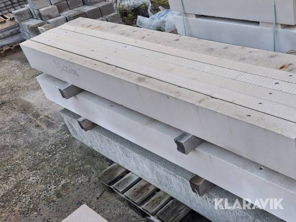 Gasbeton overlæggere 12 styk