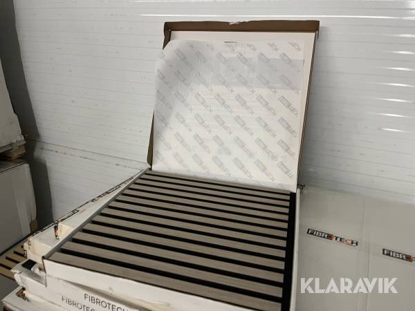 Akustikpaneler Fibrotech Grey Oak 80 styk