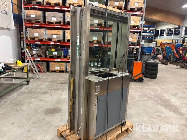 Skranke Howeni eurosafe - med skudsikkert glas