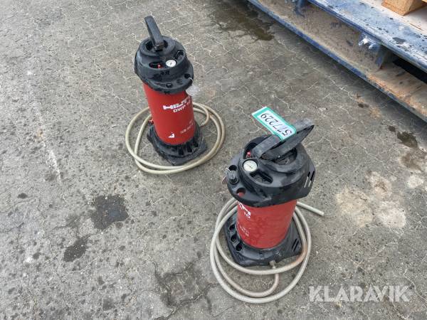 Vandforsyningsenhed Hilti DWP10 2 styk