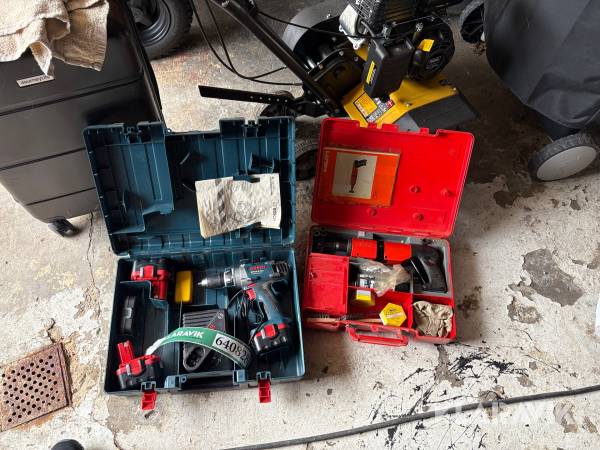 Blandet hånd værktøj Hilti Og Bosch 