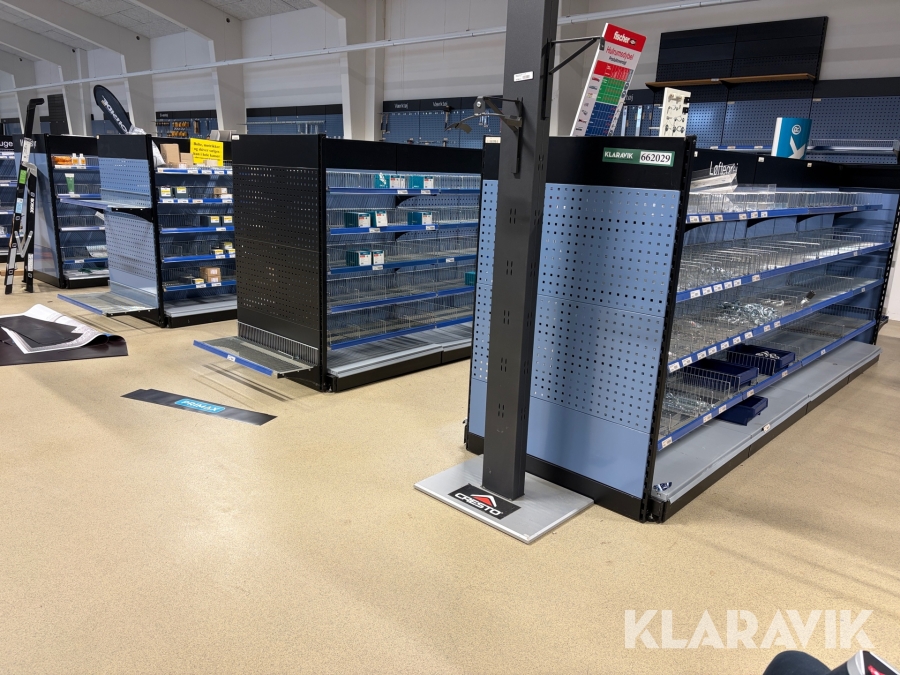 Værksteds/butik inventar