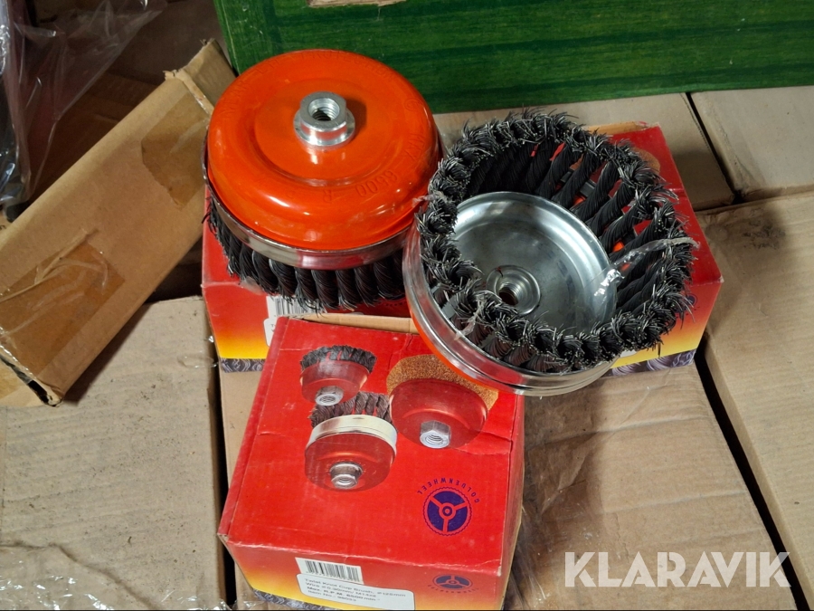 Kop børster 20 styk