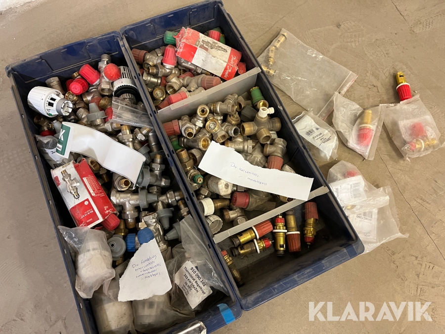 Div Ventiler Danfoss mm Ass overskud