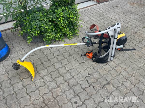 Buskrydder Texas GTX 300 med Stihl rygstøtte
