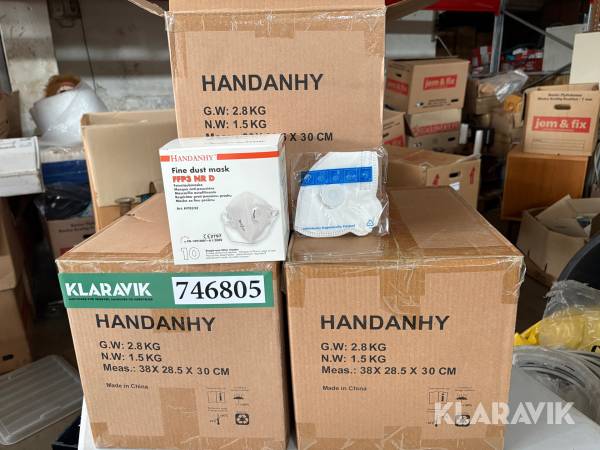 Masker Handanhy FFP3 NR D