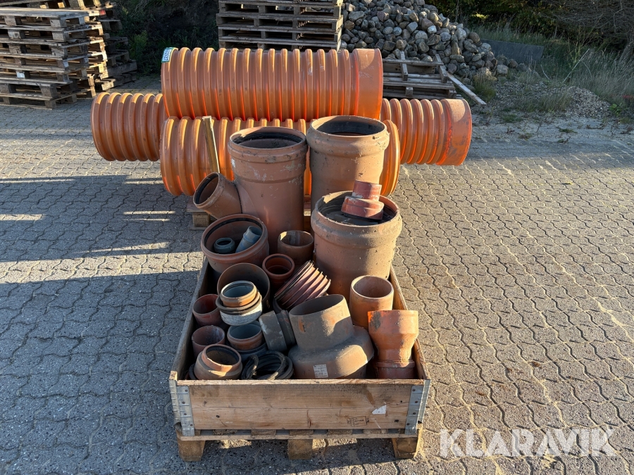 Kloakrør assorteret