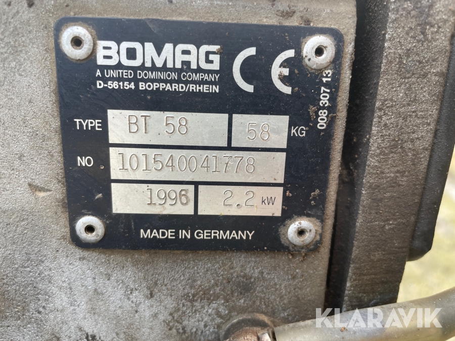 Pièces De Rechange Bomag BT 65 BT65 BT 65